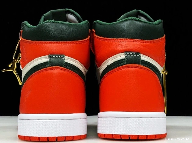 Rep x AV3905-138 High Jordan Air Fir-Team Retro 1 Orange SoleFly Sail OG 0725